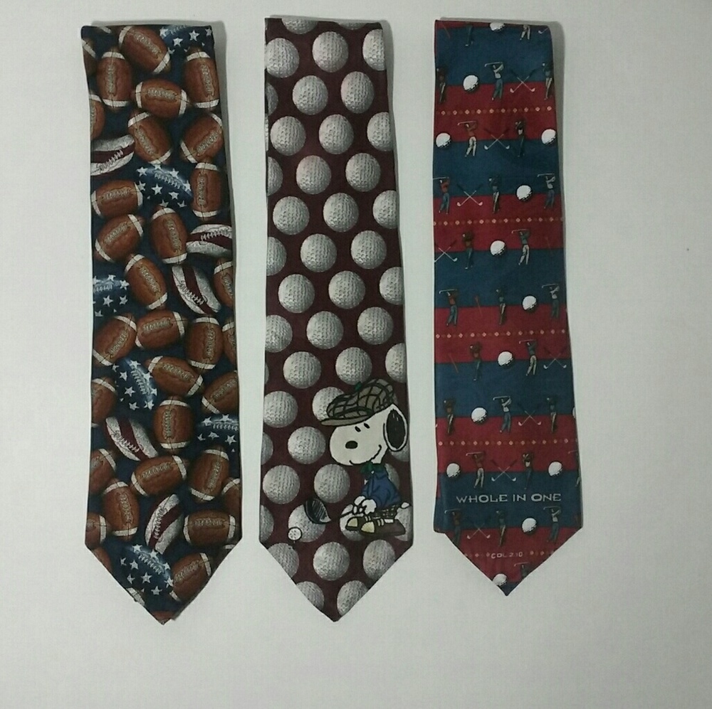 Three Men's Tie Bundle Sports